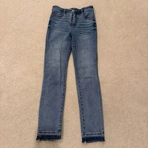 Pilcro Dark Blue Skinny Jeans